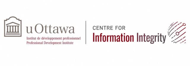 University of Ottawa Professional Development Institute and Centre for Information Integrity logo